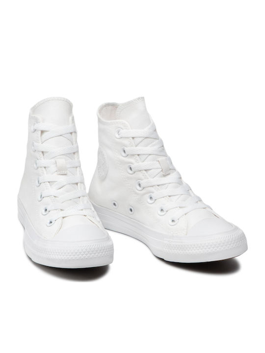 Chuck Taylor All Star Monochrome Hi Μποτάκια Λευκά