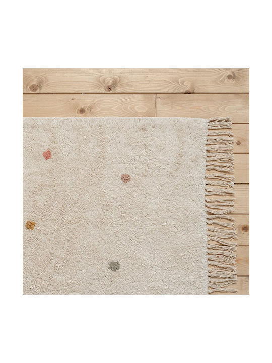 Little Dutch Dot Kinder Teppich Pink 120x170cm
