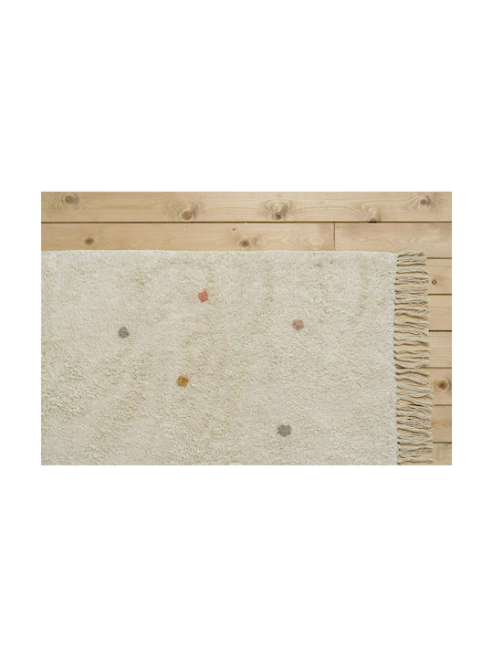 Little Dutch Dot Kinder Teppich Pink 120x170cm