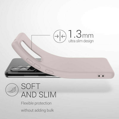 KWmobile TPU Silicone Back Cover Light Taupe (Galaxy A52 / A52s)