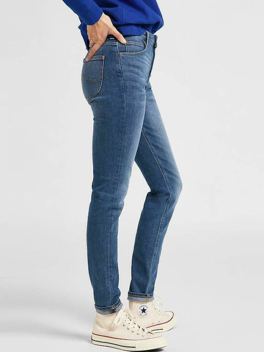 Scarlett Women's Jean Trousers Mid Rise in Slim Fit