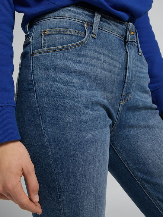 Scarlett Women's Jean Trousers Mid Rise in Slim Fit