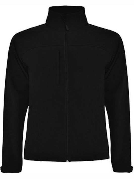 Rudolph Winter Jacke Softshell Wasserdicht und Winddicht Schwarz