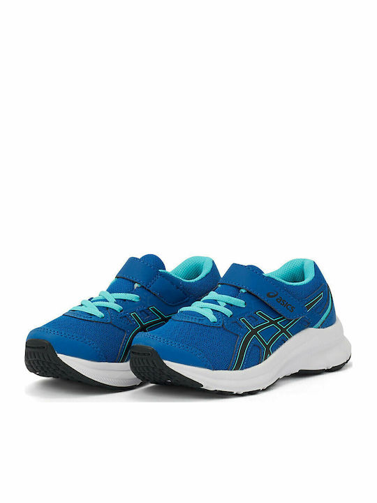 Jolt 3 Kids Sports Shoes Running with Hoop & Loop Closure Blue