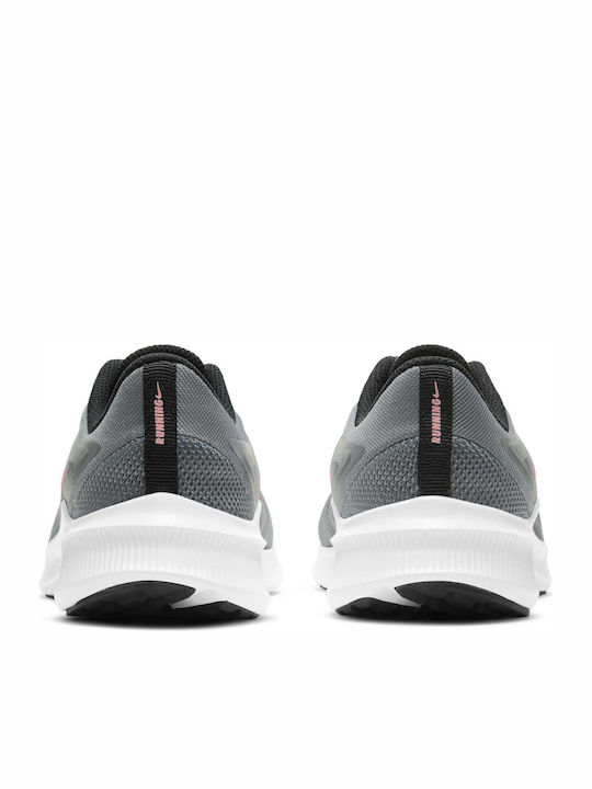 Downshifter Downshifter 10 Kids Sports Shoes Running with Laces Smoke Grey / Sunset Pulse / Black
