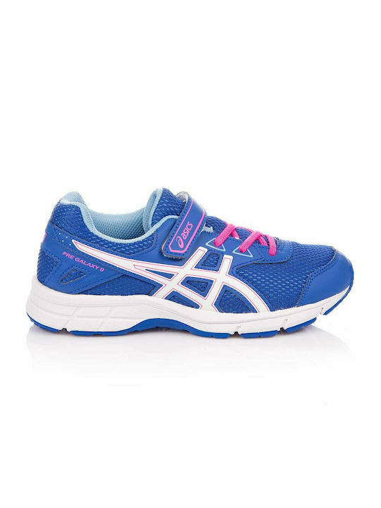 Gel Galaxy 9 Αθλητικά Παιδικά Παπούτσια Running με Σκρατς Μπλε