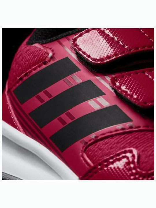 Altarun Altarun Kids Sports Shoes Running with Hoop & Loop Closure Red