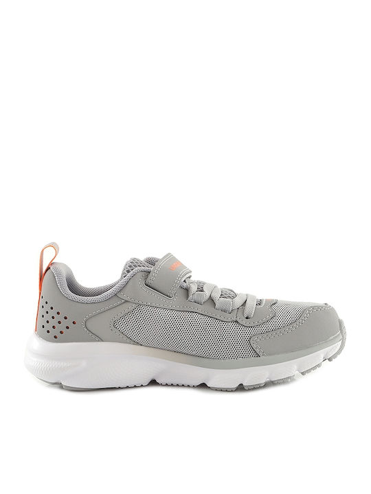 Assert 9 Kids Sports Shoes Running with Hoop & Loop Closure Gray