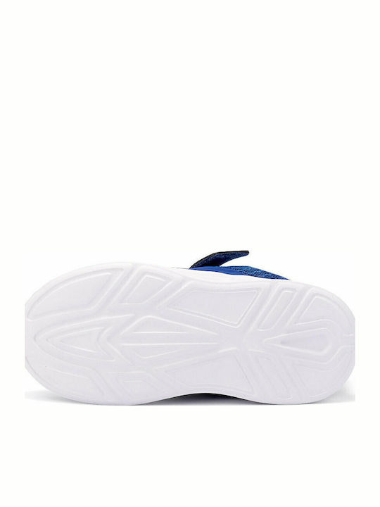 NRGY Comet V INF Kids Sports Shoes Running with Hoop & Loop Closure Blue