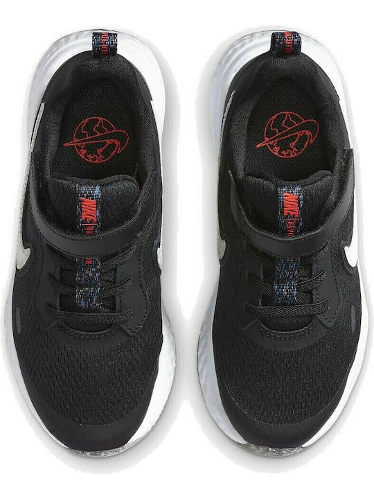 Revolution Revolution 5 MTF Kids Sports Shoes Running with Hoop & Loop Closure Black