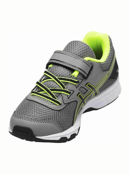 Pre Galaxy 9 PS Kids Sports Shoes Running with Hoop & Loop Closure Gray