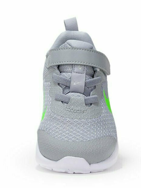 Revolution 6 Incaltaminte Sport Copii Alergare Cu Închidere Hoop & Loop Gri Deschis Fum / Gri Închis Fum / Crom / Verde Strike