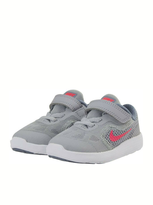 Kids Sports Shoes Running Revolution 3 Gray