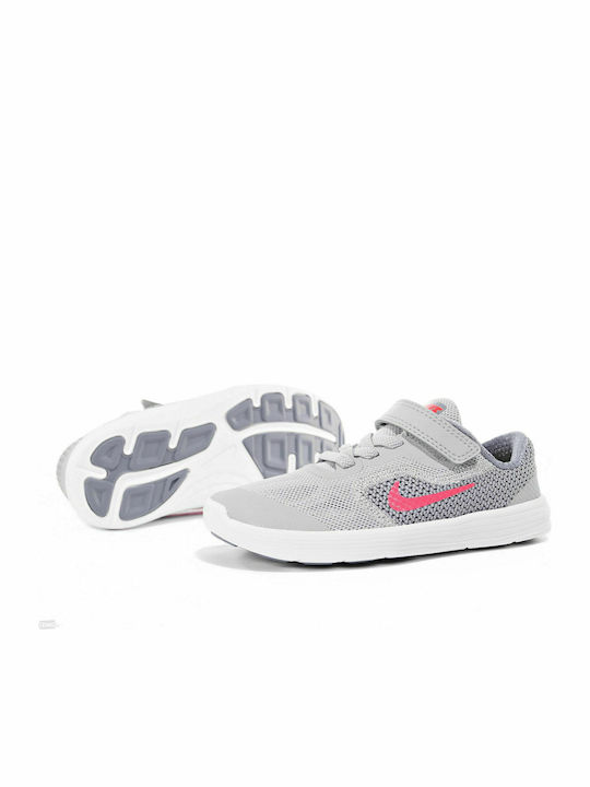 Kids Sports Shoes Running Revolution 3 Gray