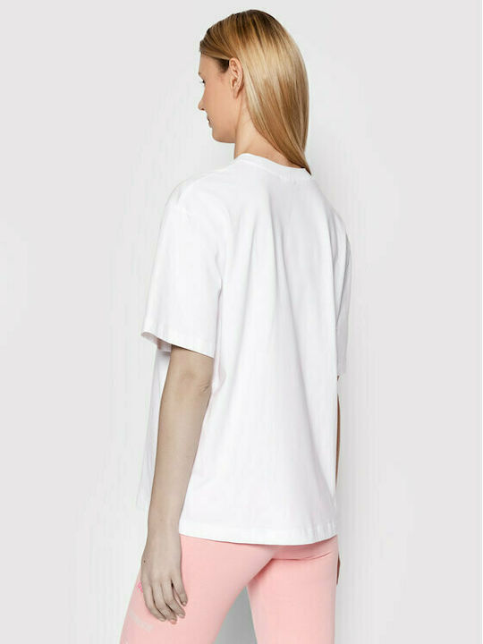 Guess Γυναικείο Oversized T-shirt Λευκό