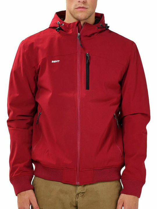 Winter Bomber Jacket Red