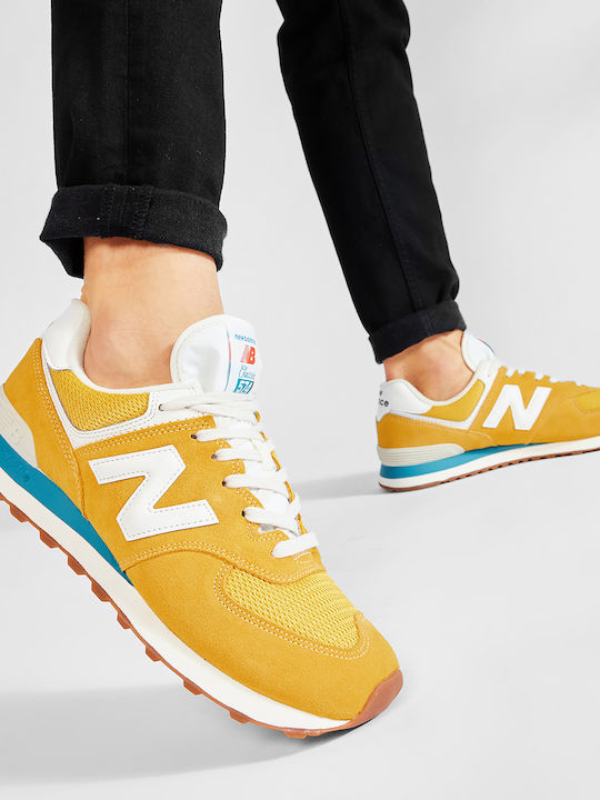 574 Men's Sneakers Yellow