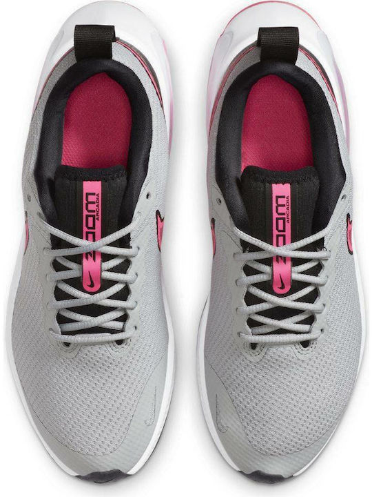 Air Zoom Arcadia Αθλητικά Παιδικά Παπούτσια Running με Κορδόνια Γκρι