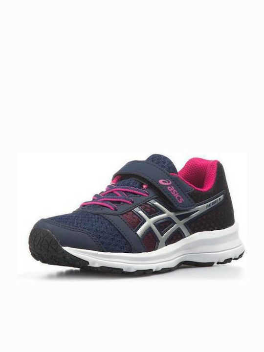 Patriot 9 PS Kids Sports Shoes Running with Hoop & Loop Closure Navy Blue