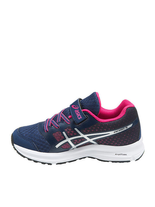 Patriot 9 PS Kids Sports Shoes Running with Hoop & Loop Closure Navy Blue