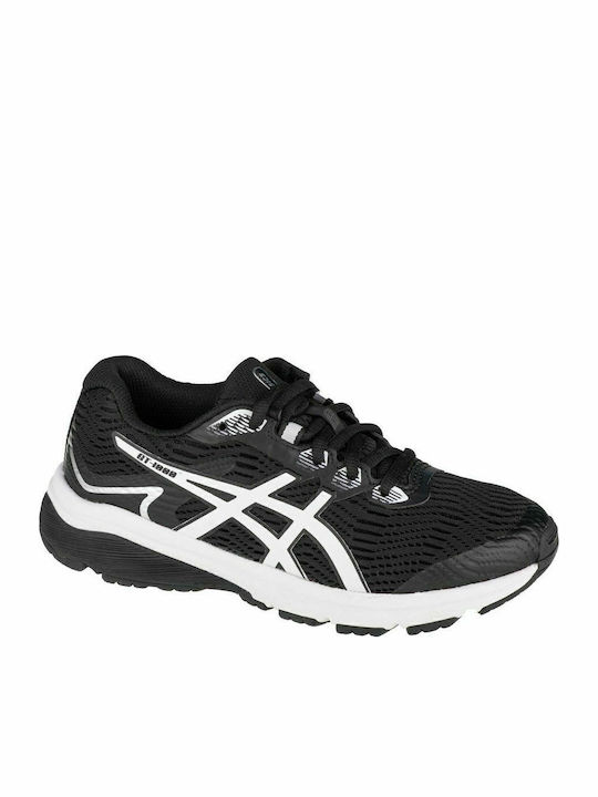 GT-1000 8 GS Αθλητικά Παιδικά Παπούτσια Running με Κορδόνια Μαύρα