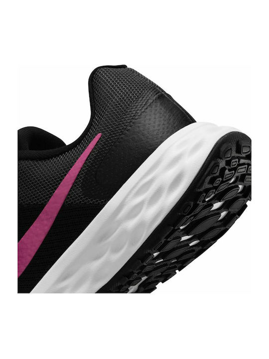 Revolution 6 Next Nature Sport Shoes Running Black / Hyper Pink / Iron Grey