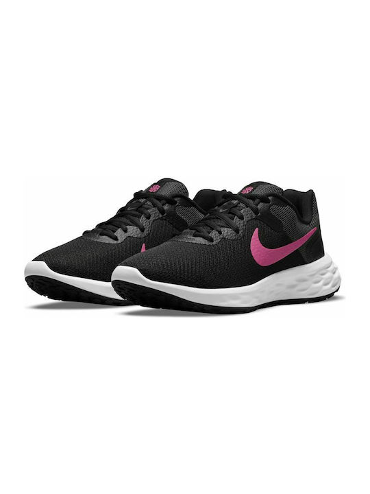 Revolution 6 Next Nature Sport Shoes Running Black / Hyper Pink / Iron Grey