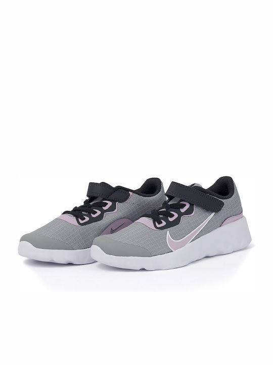 Nike Explore Strada PS Kids Sports Shoes Running with Hoop & Loop Closure Gray