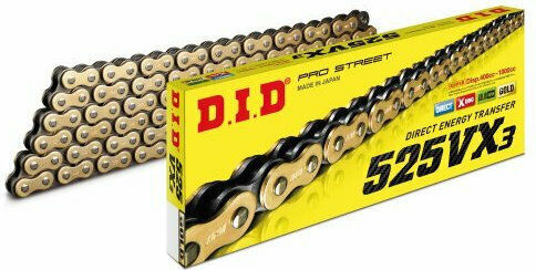 DID Drive Chain 525 for Honda CBR 600 for Yamaha MT-07 108L