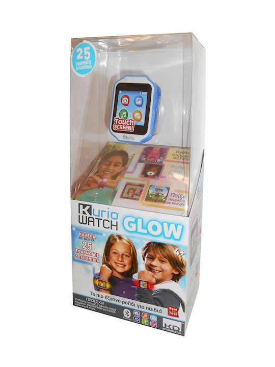 Kurio Παιδικό Smartwatch Glow με GPS & Κάμερα Μπλε