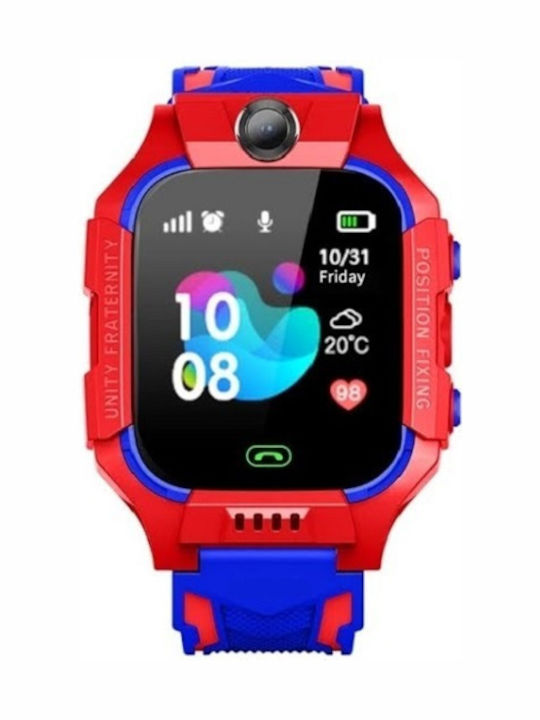 SPM Παιδικό Smartwatch 2G με GPS & Κάμερα Red