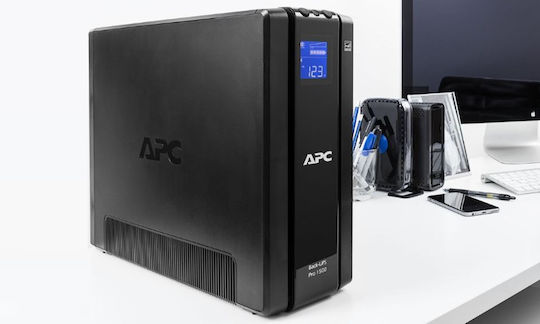 APC Back-UPS Pro 1500 Line-Interactive 1500VA 900W with 6 Schuko Power Plugs