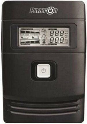 Power On VLD-950 UPS Line-Interactive 950VA with 2 Schuko Power Plugs