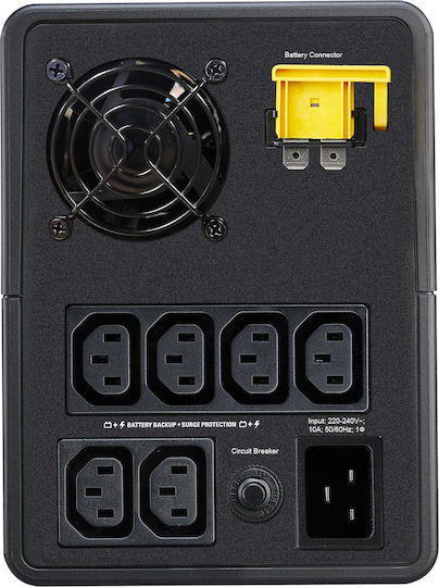 APC Easy BVX 2200VA UPS Line-Interactive 1200W With 4 Schuko AC Outlets