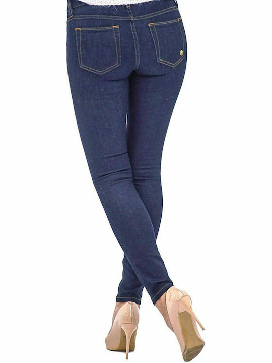 Staff Sandra Women's Jean Trousers Mid Rise in Skinny Fit