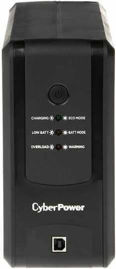 CyberPower UT650EG UPS Line-Interactive 650VA 360W με 3 Schuko Πρίζες