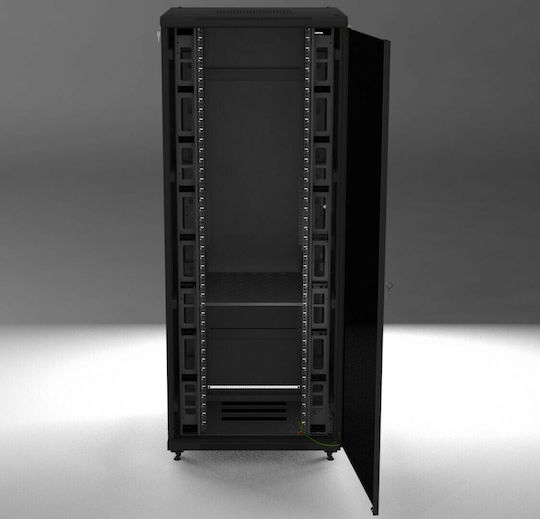 Central Floor Rack Cabinet 42U 60x60x207cm Black 4000160042/C