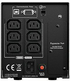 CyberPower PR750ELCD UPS Line-Interactive 750VA 675W με 6 IEC Πρίζες