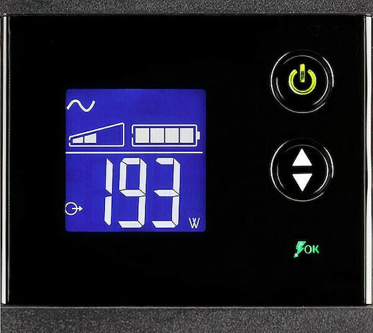 Eaton Ellipse PRO 850 DIN UPS Line-Interactive 850VA 510W με 4 Schuko Πρίζες
