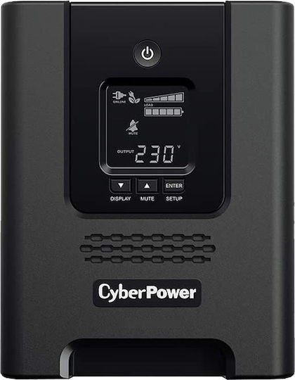 CyberPower PR3000ELCDSL Unitate UPS Linie Interactivă 3000VA 2700W cu 8 Prize IEC