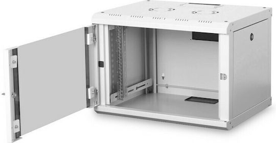 Digitus Επιτοίχια Καμπίνα Rack 7U 60x60x42cm Γκρι DN-19 07U-6/6