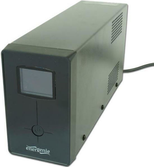 Energenie EG-UPS-034 Unitate UPS Linie Interactivă 1500VA 900W Cu 4 Prize De Curent Alternativ