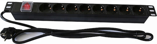 Safewell SW-1U6GKA Rack Multi-socket 04.022.0190 1buc