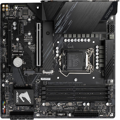 Gigabyte B560M Aorus Elite (rev. 1.0) Micro ATX Дънна платка с Intel 1200 Гнездо