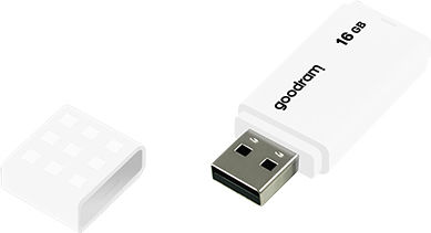 GoodRAM UME2 16GB USB 2.0 USB Флашка Бяла