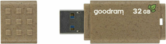 GoodRAM UME3 Eco Friendly 32GB USB 3.0 Stick Καφέ