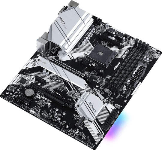ASRock B550 Pro4 Motherboard ATX με AMD AM4 Socket 90-MXBCZ0-A0UAYZ