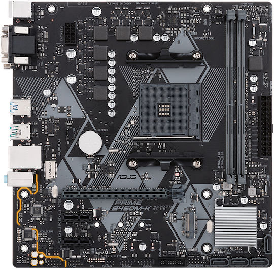 Asus Prime B450M-K II Placă de bază Micro ATX cu AMD AM4 Socket