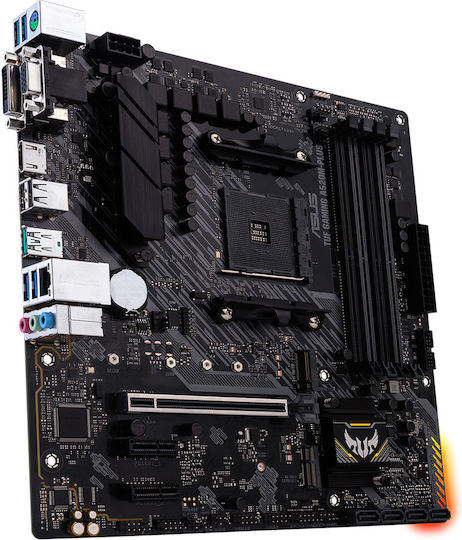 Asus TUF Gaming A520M-Plus WiFi Motherboard Micro ATX με AMD AM4 Socket 90MB17F0-M0EAY0