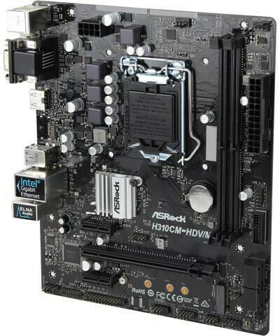 ASRock H310CM-HDV Motherboard Micro ATX με Intel 1151 Socket 90-MXB8J0-A0UAYZ